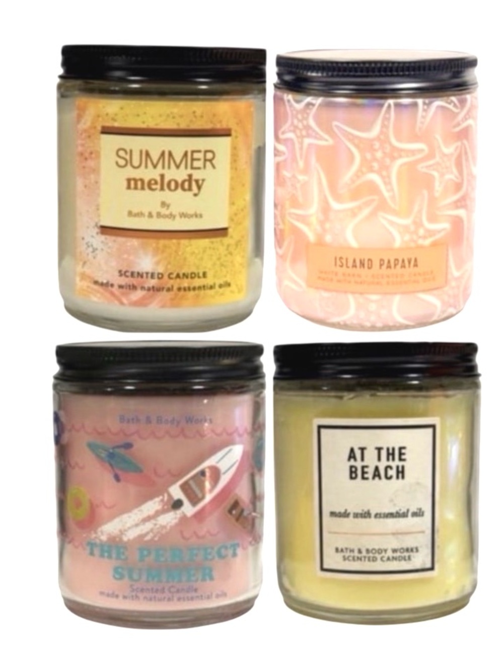 4 Bath and Body Works Candle